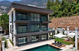 Infinity villa in Bektaş te koop – 3+1 Luxe Triplex