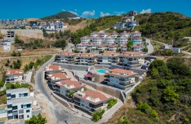 Gemeubileerd 2+1 Appartement met zeezicht in Kargicak Alanya.