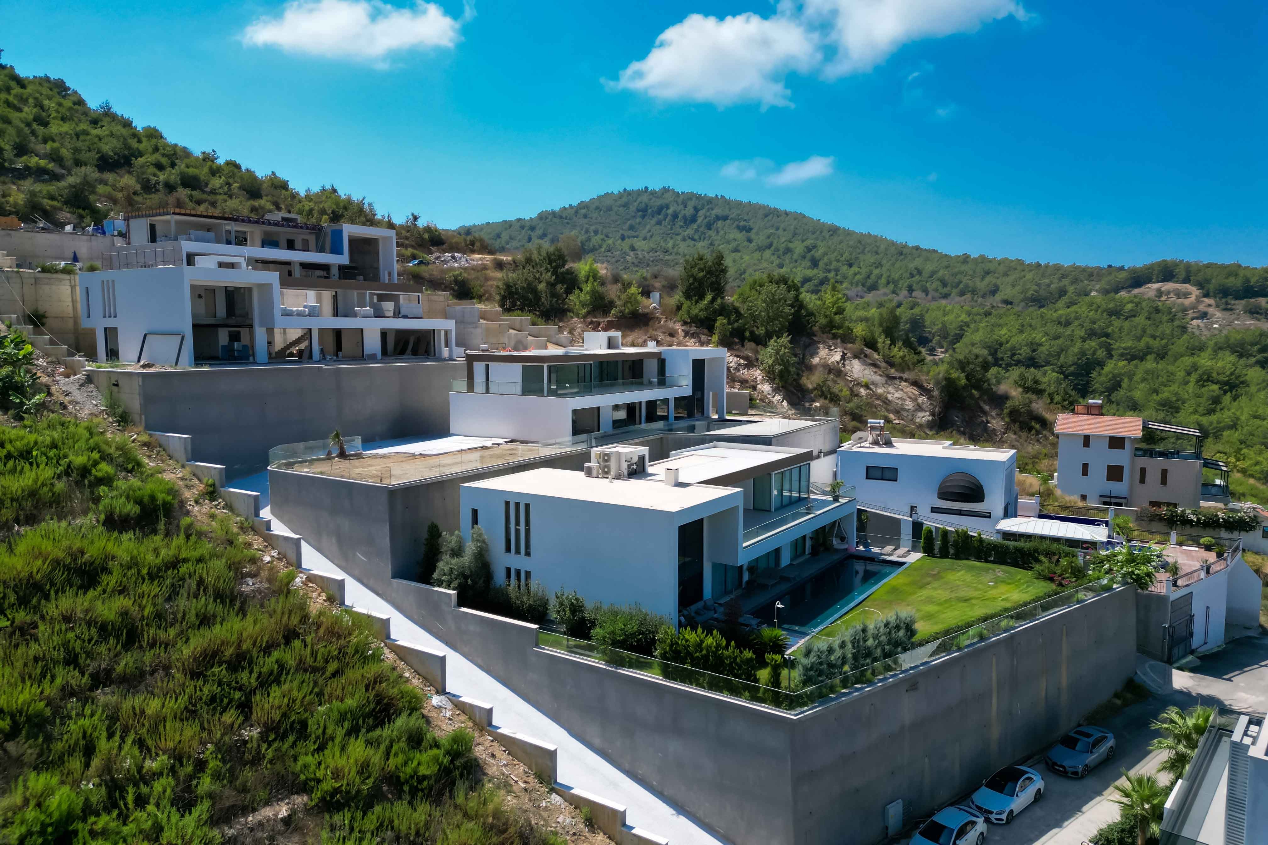 Luxury Villa for Sale in Kargıcak Alanya with Sea View