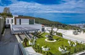 Luxe villa te koop in Kargıcak Alanya met zeezicht