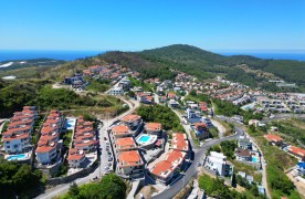 3+1 Duplex Penthouse met Zeezicht in Alanya Kargicak