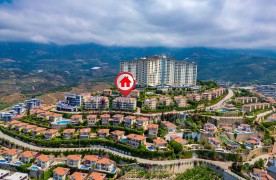 3+1 Duplex Appartement te koop in Goldcity Kargıcak Alanya